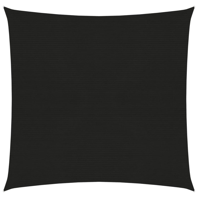 Pesotum 3.6m x 3.6m Square Shade Sail, Black