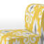 Fauteuil de chambre rembourré Yellow Flower Ikat