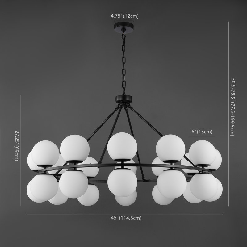 Traycee 24 - Light Chandelier