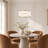 3 - Light Dimmable Drum Chandelier