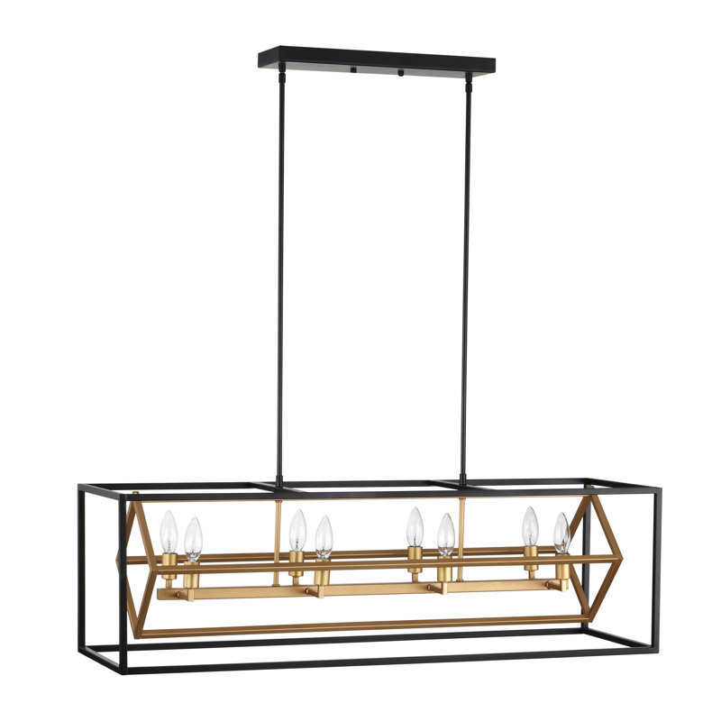 8 - Light LED Kitchen Island Pendant