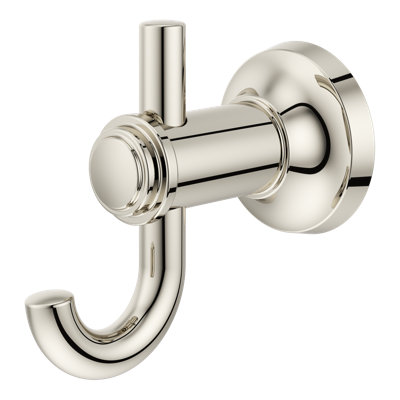 Havenridge Robe Hook in Polished Nickel