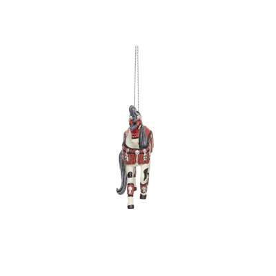 Ornement de Noël suspendu Trail of Poneys