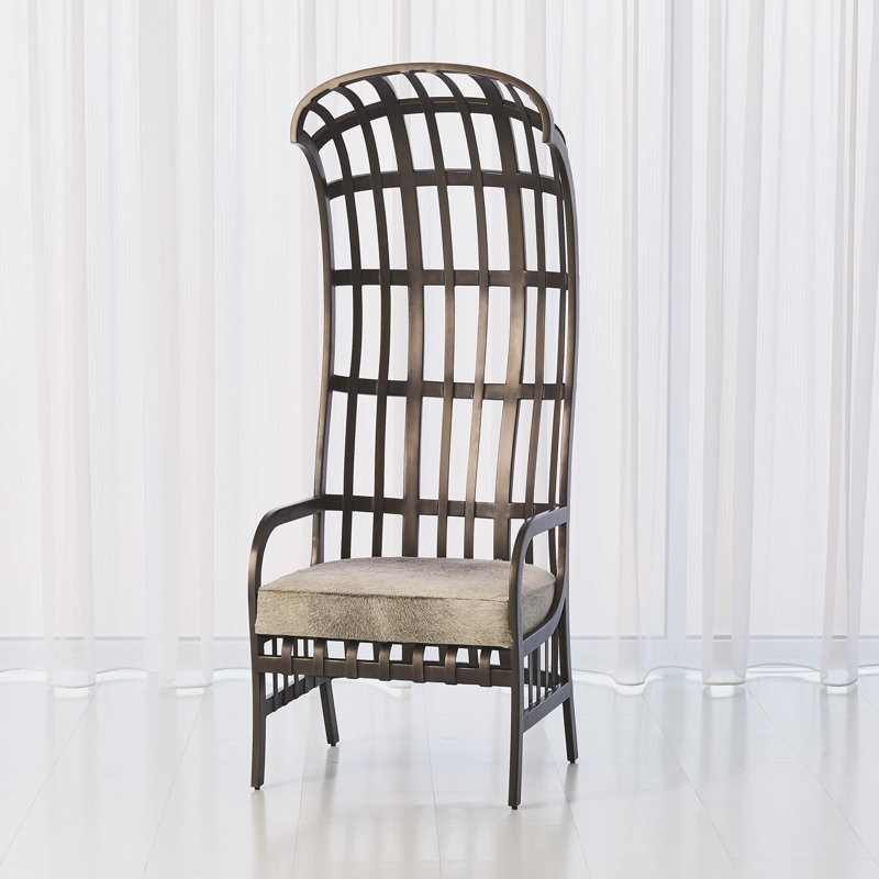 Cascade Chair w/Grey Hair-on-Hide