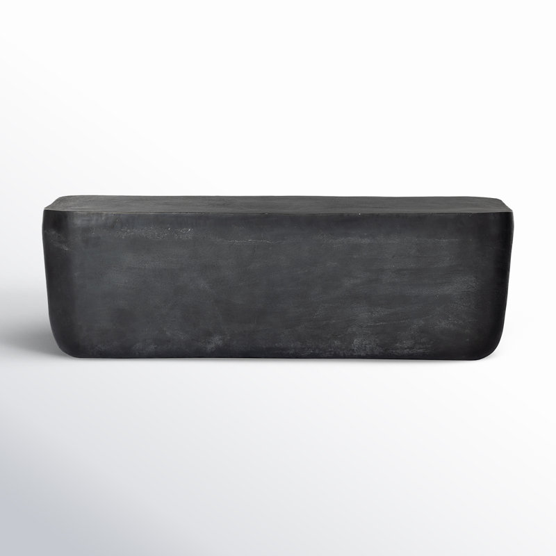 Rosen Outdoor Coffee Table, Aged Gray