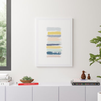 Rayures pastel par Orara Studieo-impression