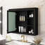 Armoire à pharmacie de 35 po x 27,5 po, armoire de rangement murale pour salle de bain, armoire de salle de bain moderne avec miroir, armoire à miroir avec 6 tablettes ouvertes (meuble-lavabo non inclus)-918220087