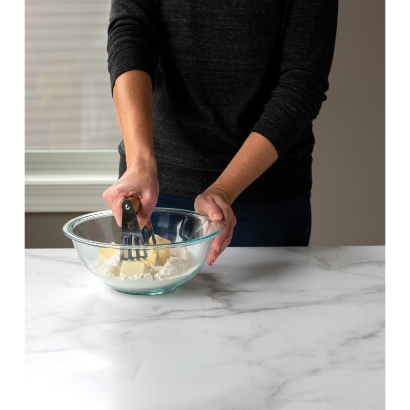 Beechwood Handle Stainless Steel Pastry Blender