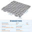 Plastic / Acrylic Shower mat-477232023