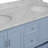 Hampton 60'' Double Bathroom Vanity with Top-441610894-441610883