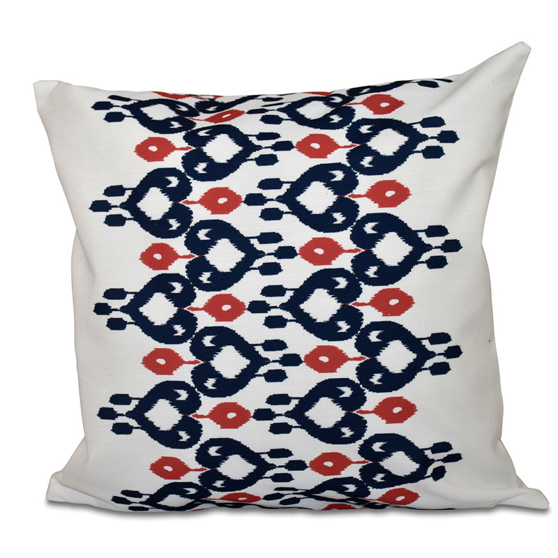 Housse de coussin carré et insert, 16 po x 16 po, Bleu marine