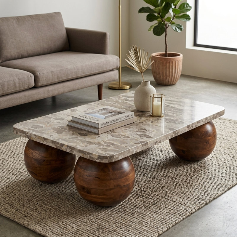 Orbit Rectangle Coffee Table - Modern Coffee Table For Home And Livings - Centre piece for you Home
