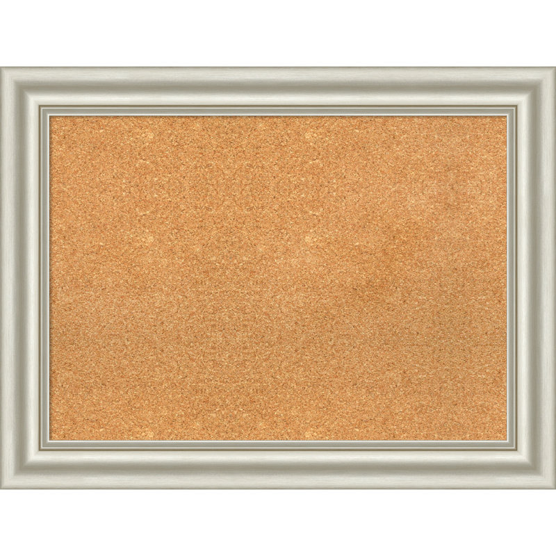 Tableau blanc Sophia, tableau blanc en liège, tableau d'organisation, tableau d'affichage, H 26 po x l 34 po, Naturel