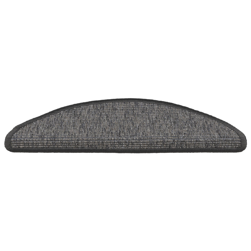 Mccormack Non-Slip Stair Tread, Dark Grey, Semi-Circle 17cm x 56cm