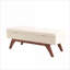 Repose-pieds avec rangement, repose-pieds en tissu pour chambre et lit | Bois massif-29090031