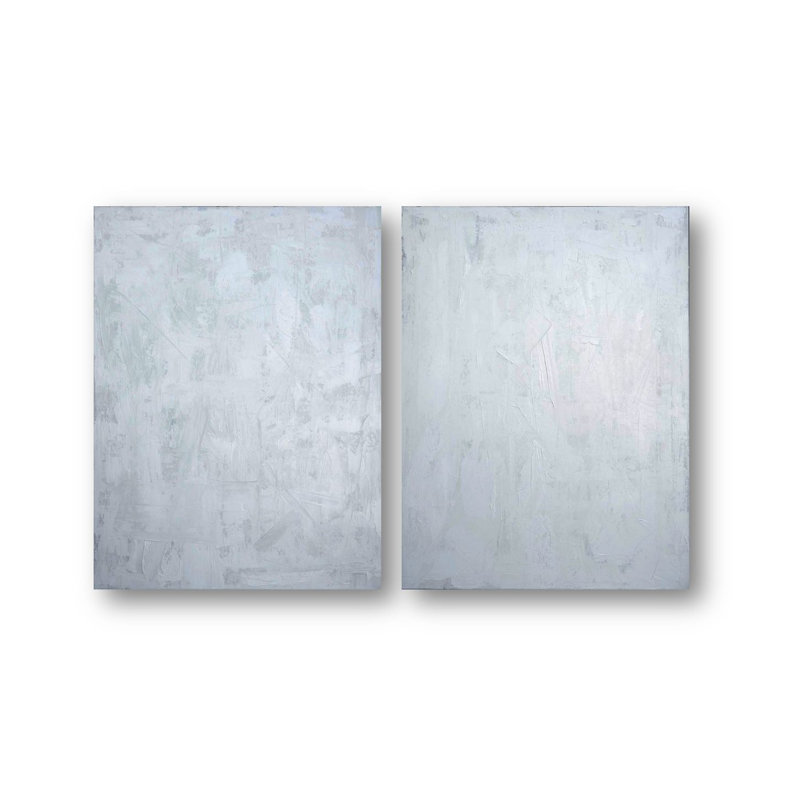 Fresh Air Set by John Beard - Artist Enhanced Canvas Print, Black Floater Framed, 20" H x 24" W x 3" D