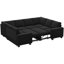 Canapé-lit convertible surdimensionné en U Shavera-801571666