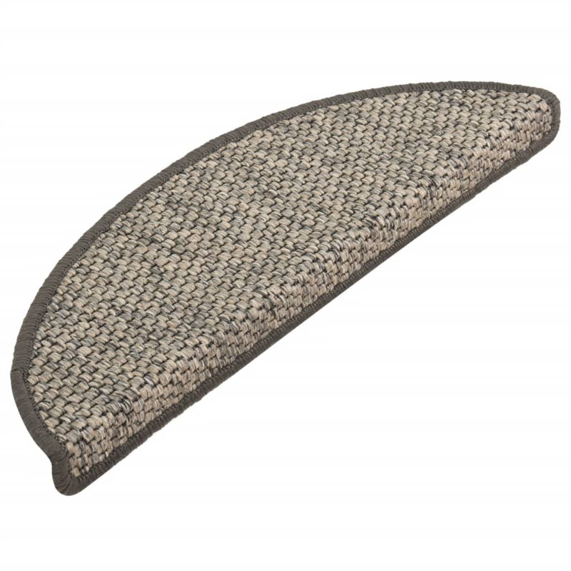 Shellson Non-Slip Stair Tread, 21cm x 65cm, Dark Grey