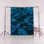 Tapis décoratif bleu à motif géométrique bleu-805569262