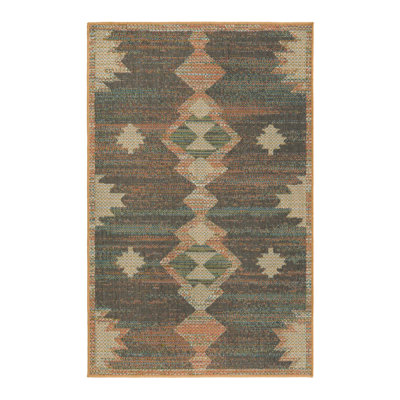 Barnesville Machine Woven Geometric Area Rug
