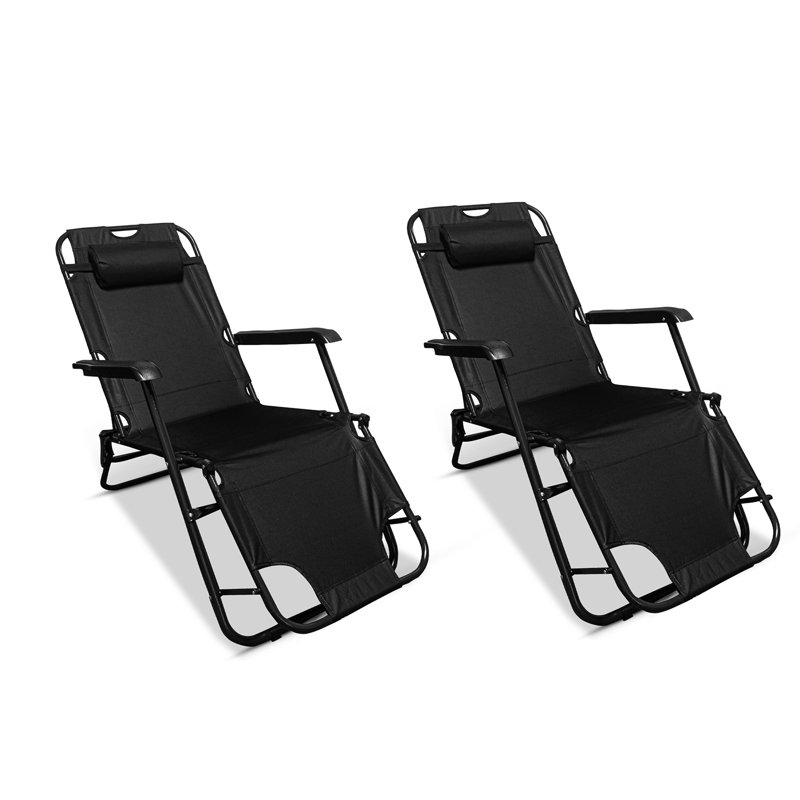 Mesh Camping / Beach Folding Chair Folding Chair Set, 79cm H x 60cm W x 153cm D