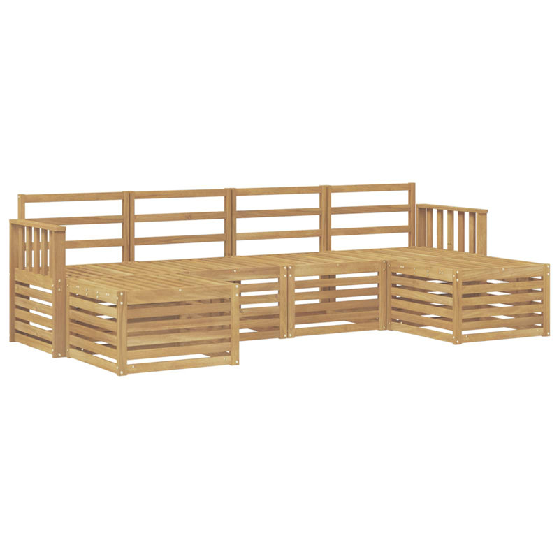 249cm Wide Patio Sectional Set
