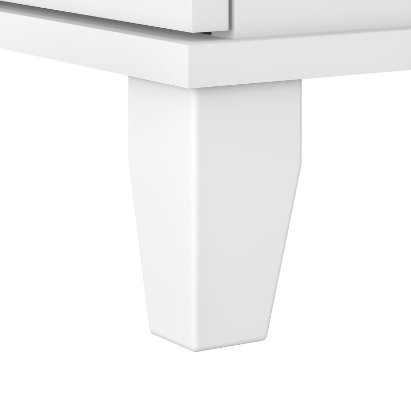 Magomed 3 Piece Computer Desk Office Set, White