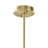 5-Light Metal Chandelier
