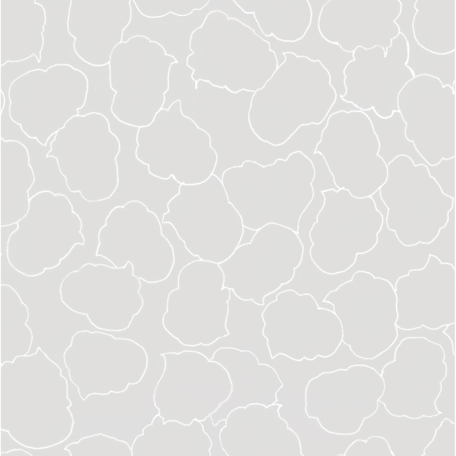 Armes Abstract Wallpaper, Gray/White