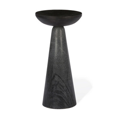 Manya Solid Wood Top End Table