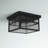 Avaline Oil Burnished Bronze 2 - Bulb Outdoor Flush Mount
