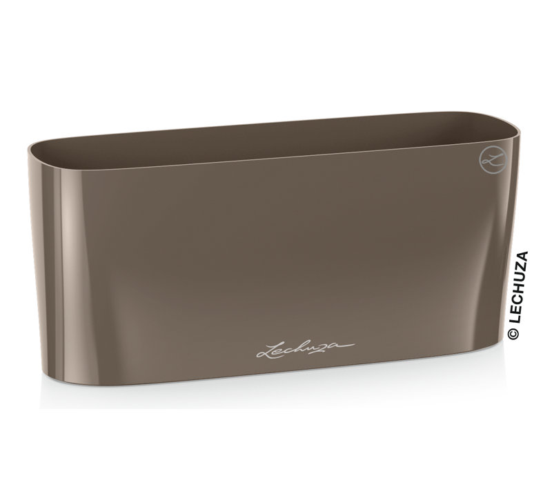 Delta Premium Window Box Planter, 13cm H x 30cm W x 11cm D, Taupe