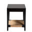 Table de bout en bois avec rangement Bayur