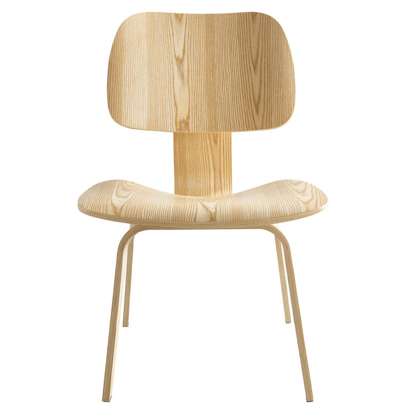 Molded Dining Chair, Natural