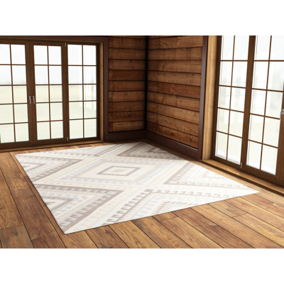 Feliciana  Wool Geometric Indoor Rug