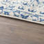 Tapis oriental bleu / ivoire Annette-24750173