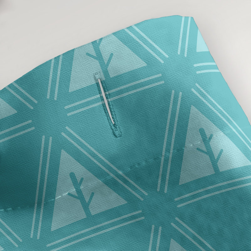 Shower Curtain, Light Teal