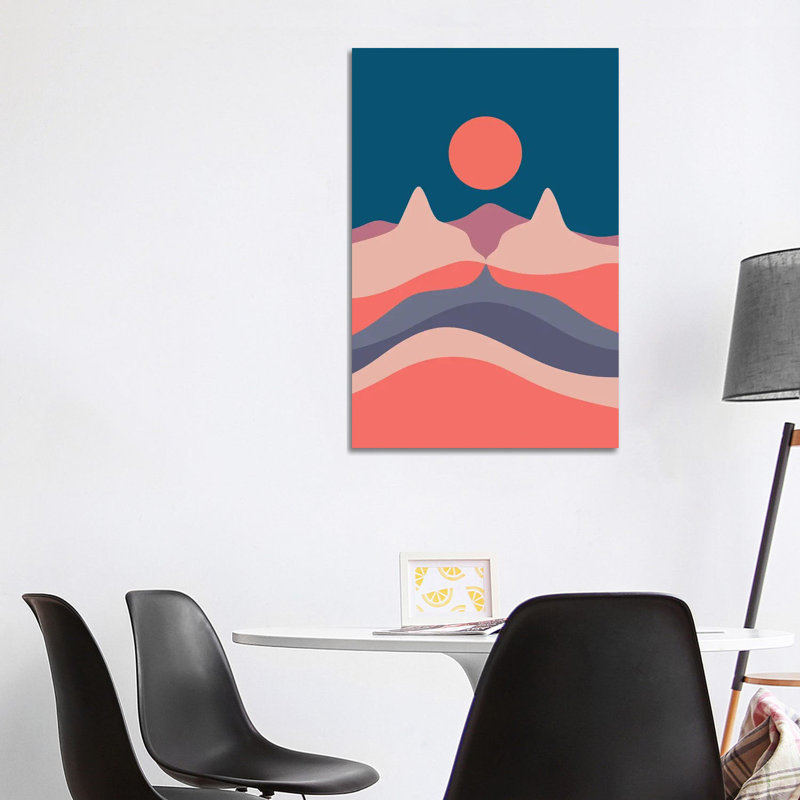 Cat Landscape XXIX by Lim Heng Swee - Wrapped Canvas Print, 101.6cm H x 101.6cm W x 1.905cm D