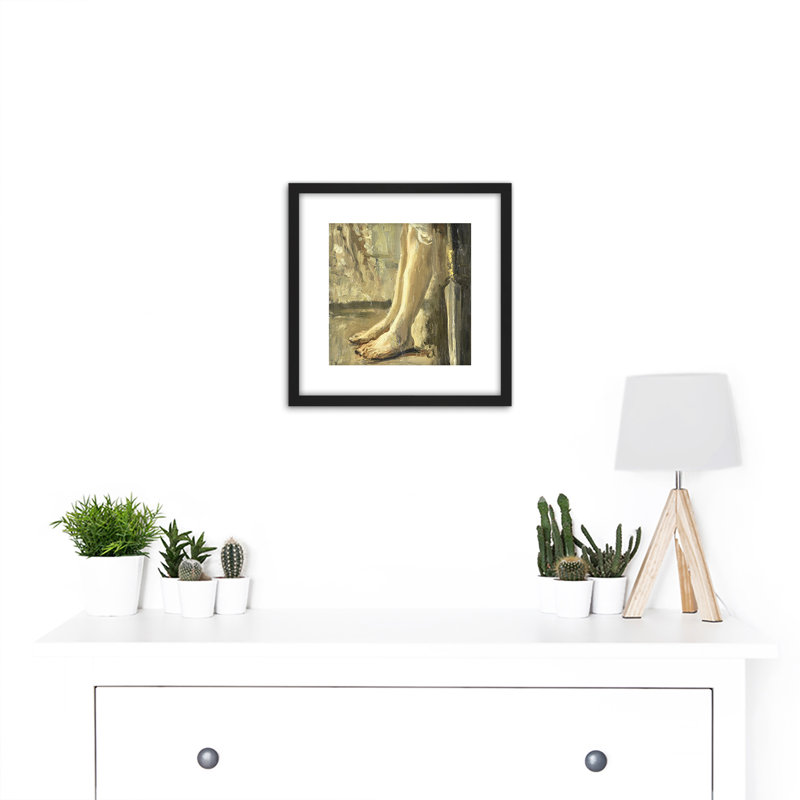 Study For David's Legs by Jozef Israëls - Single Picture Frame Painting