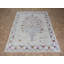 Tapis en soie rectangulaire 7 pi 11 po x 10 pi "one-of-kind" à la main noué la Ean