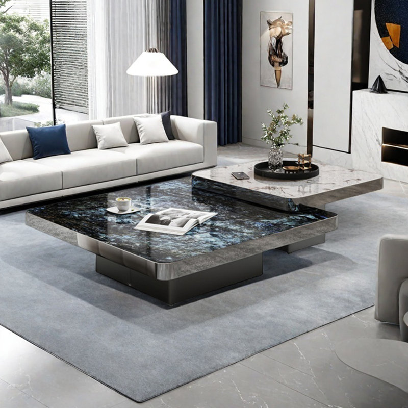 Table basse Light, H 15,74 po x L 35,43 po x l 35,43 po