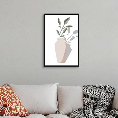 " Vase & Stem IV " by Melissa Wang Painting Print