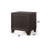 Bali 2-Drawer Nightstand in Espresso