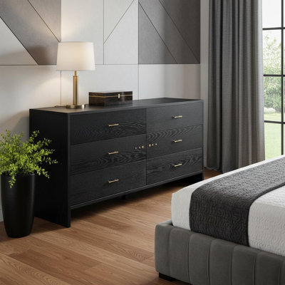 Commode double 6 tiroirs Arundel