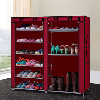 27 Pair Shoe Storage Cabinet