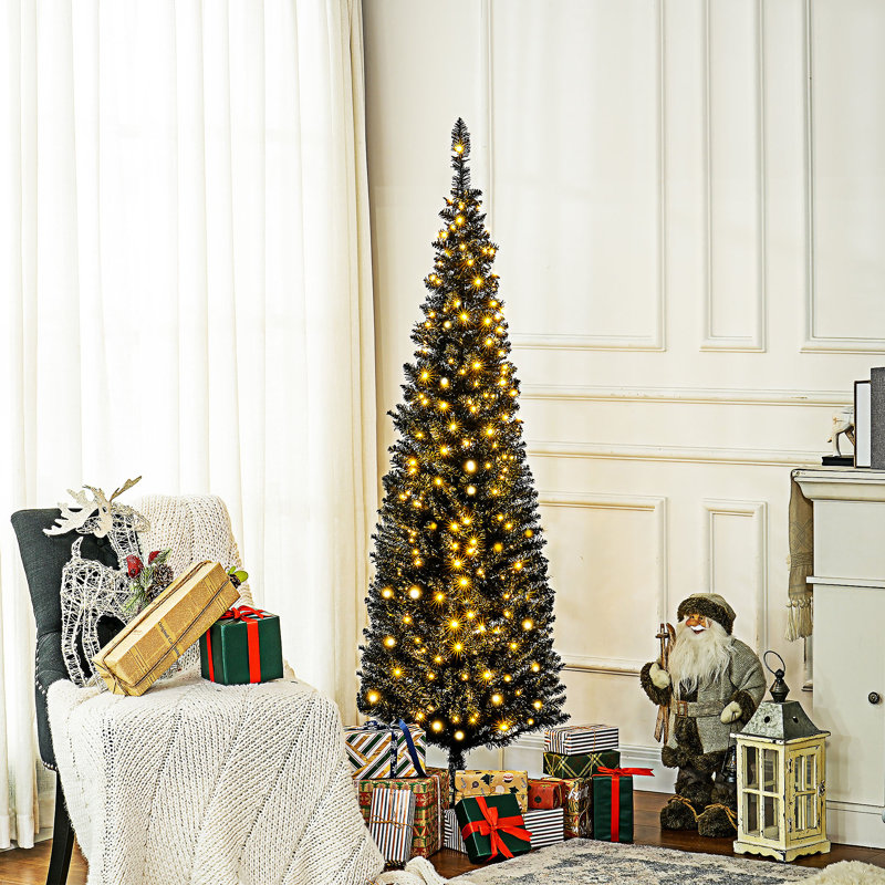Arbre de Noël artificiel, 4.9', Illuminée