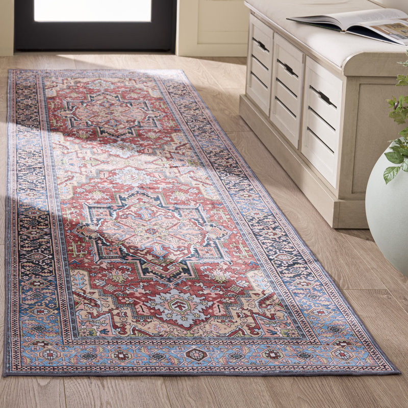 Arizona Performance Machine Washable Oriental Indoor Rug, Runner 2'6" x 8'