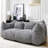 Grey Chenille Chair With , Provides Comfort In Different Rooms Large Chair, For Relaxation Bedroom, Nursery, And Living Room-1876644403