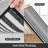 4 Piece Soft Absorbent Chenille Bath Rug Set With Non-Slip Backing (Set Of 4)-1068212819
