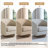 Applewold Upholstered Light Brown Cotton Blend Swivel Barrel Chair with Solid Wood Base-965637826